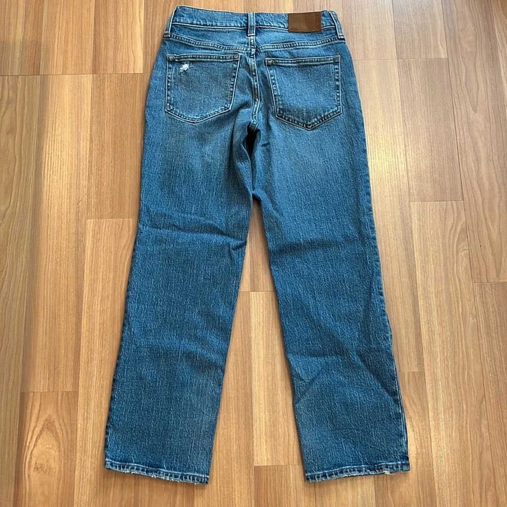 J.Crew High-rise '90s classic straight jean in Rouses wash